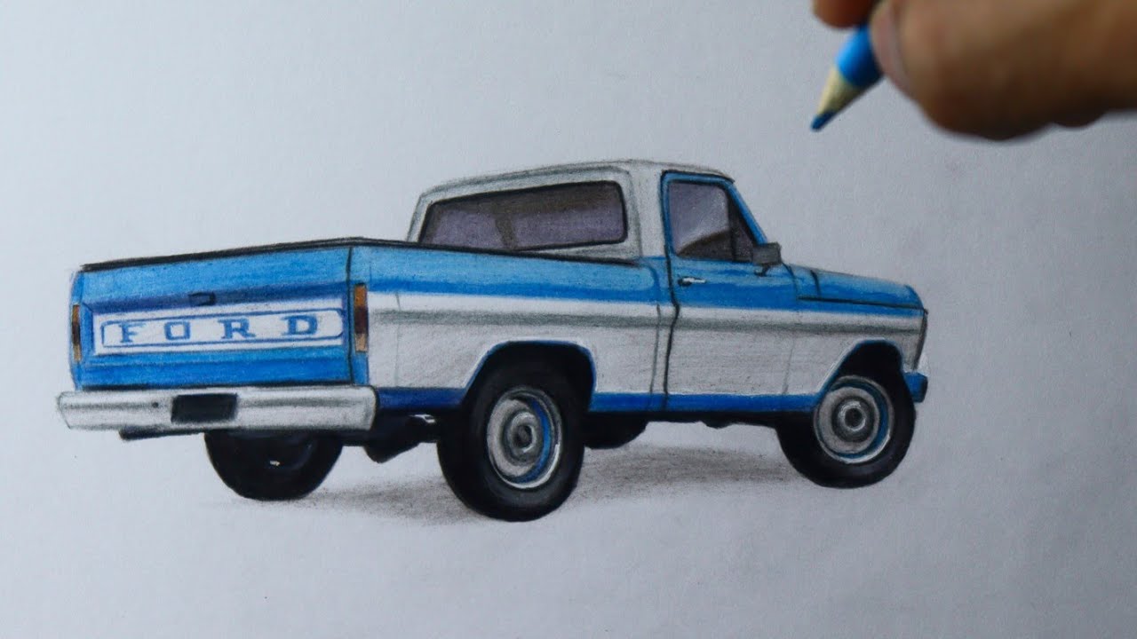 Como desenhar uma FORD F1000