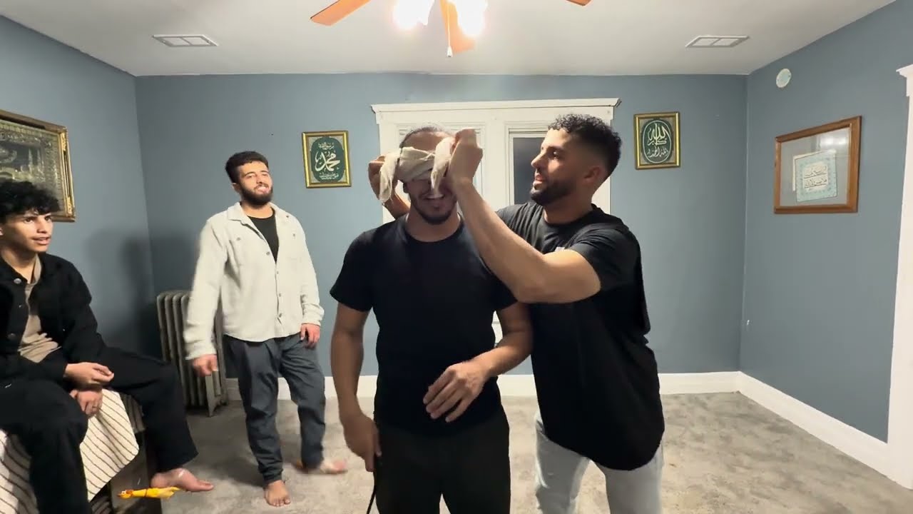Squeeze Chicken Belt Whoopin Challenge! اضحك من قلبك 😂