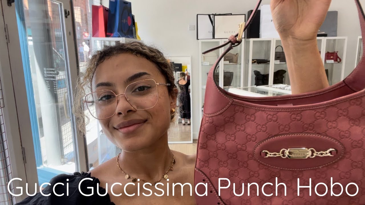 Gucci Guccissima Punch Hobo Review