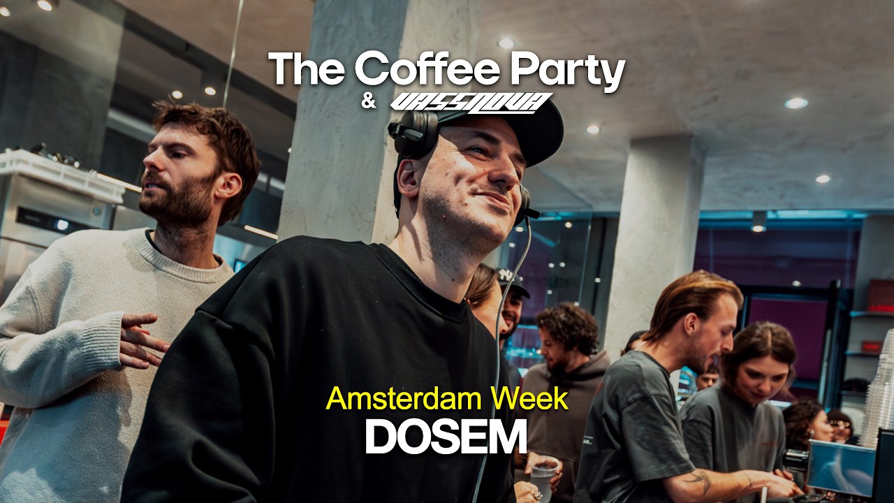 Dosem – Live at The Coffee Party x Vassnova – Amsterdam Week 2025 (Progressive House DJ Set)