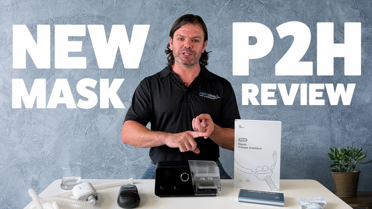 BMC P2H CPAP Mask With Humidification! ResMed Airmini, Z2 Auto, Dreamstation Go Travel CPAP