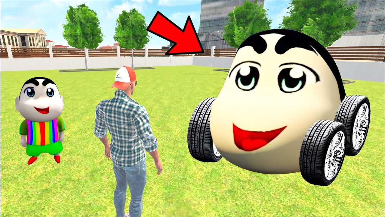 JACK GIFTED A SPECIAL CAR TO SHINCHAN 