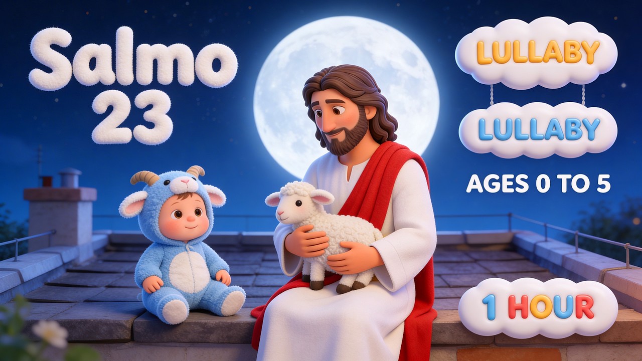 Salmo 23 Nanas para Bebés | Lullabies Cristianas para Dormir Toda la Noche