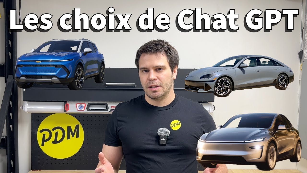 Les meilleurs Véhicules Électriques selon l'Intelligence Artificielle