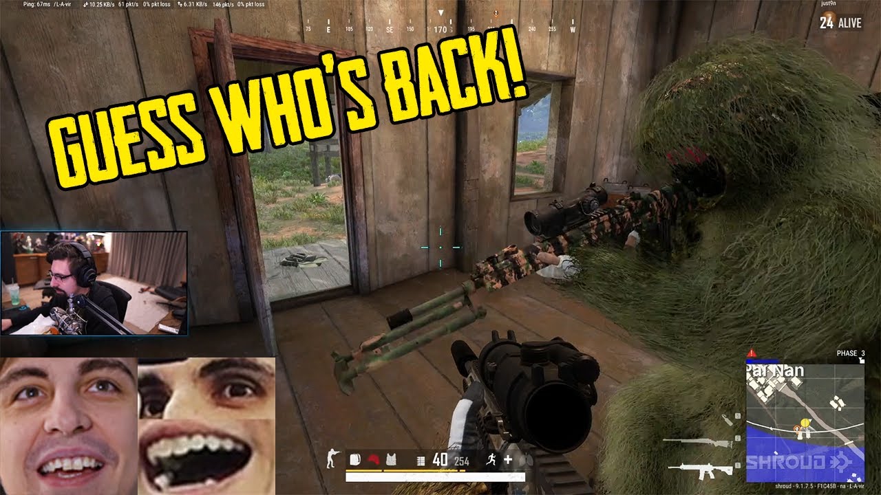 Shroud and Just9n | 23 Kills | DUO PUBG
