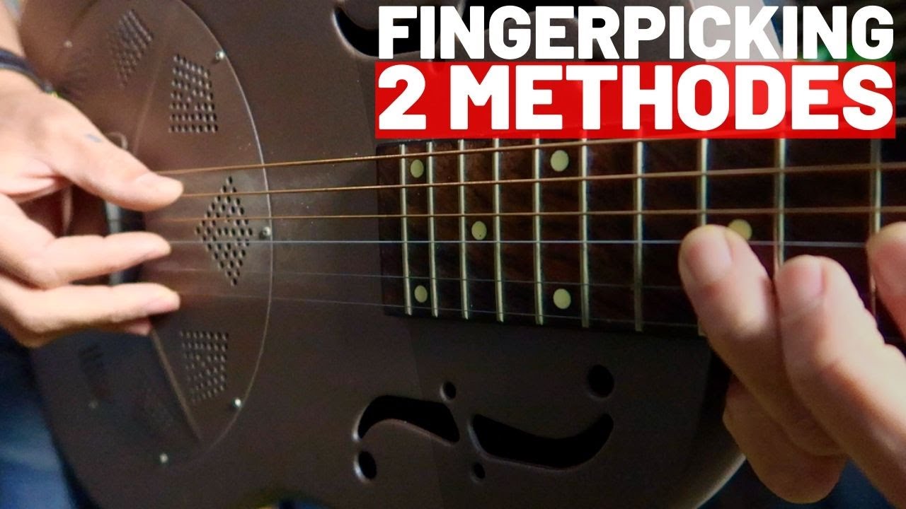 Jouer de la guitare en fingerpicking : 2 methodes pour commencer