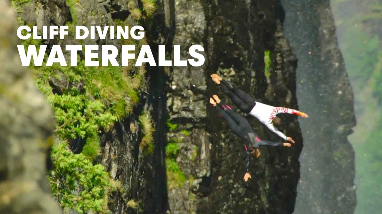 Scouting waterfall dives - Red Bull Cliff Diving World Series