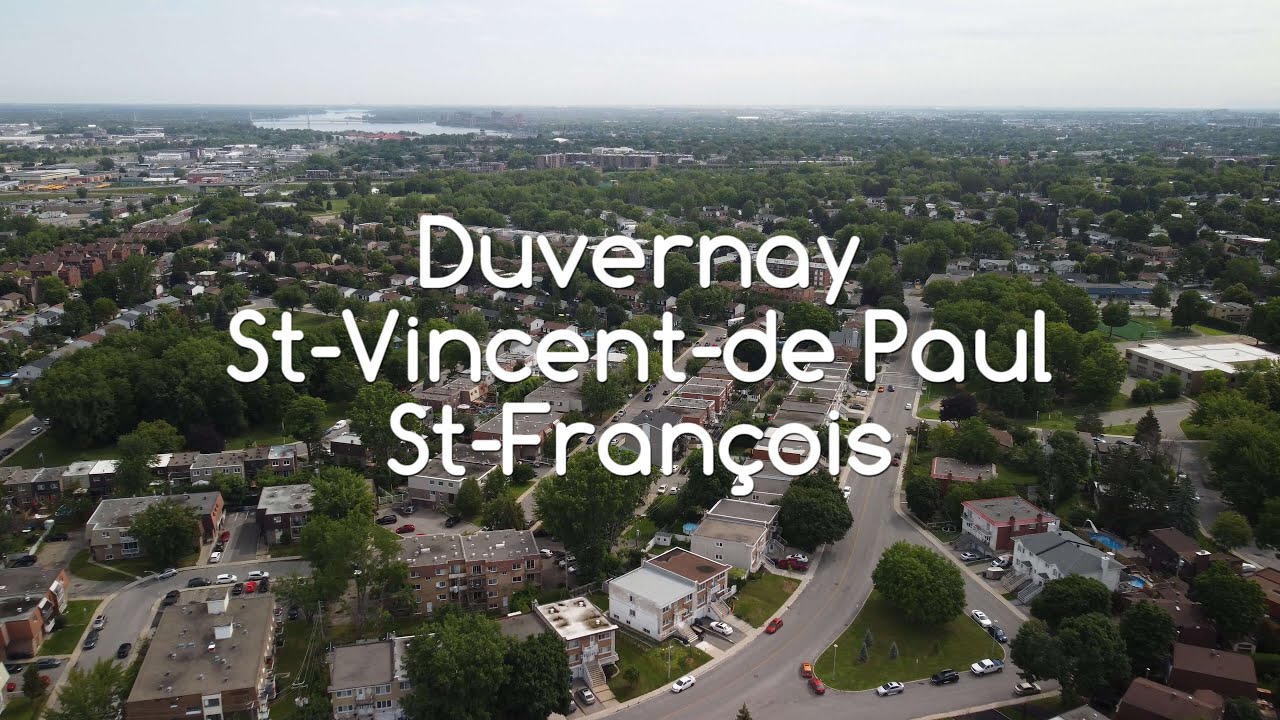 Duvernay, Saint-Vincent de Paul, Saint-François, Laval, Le Québec à Vol de Drone, Juillet 2021, 4K