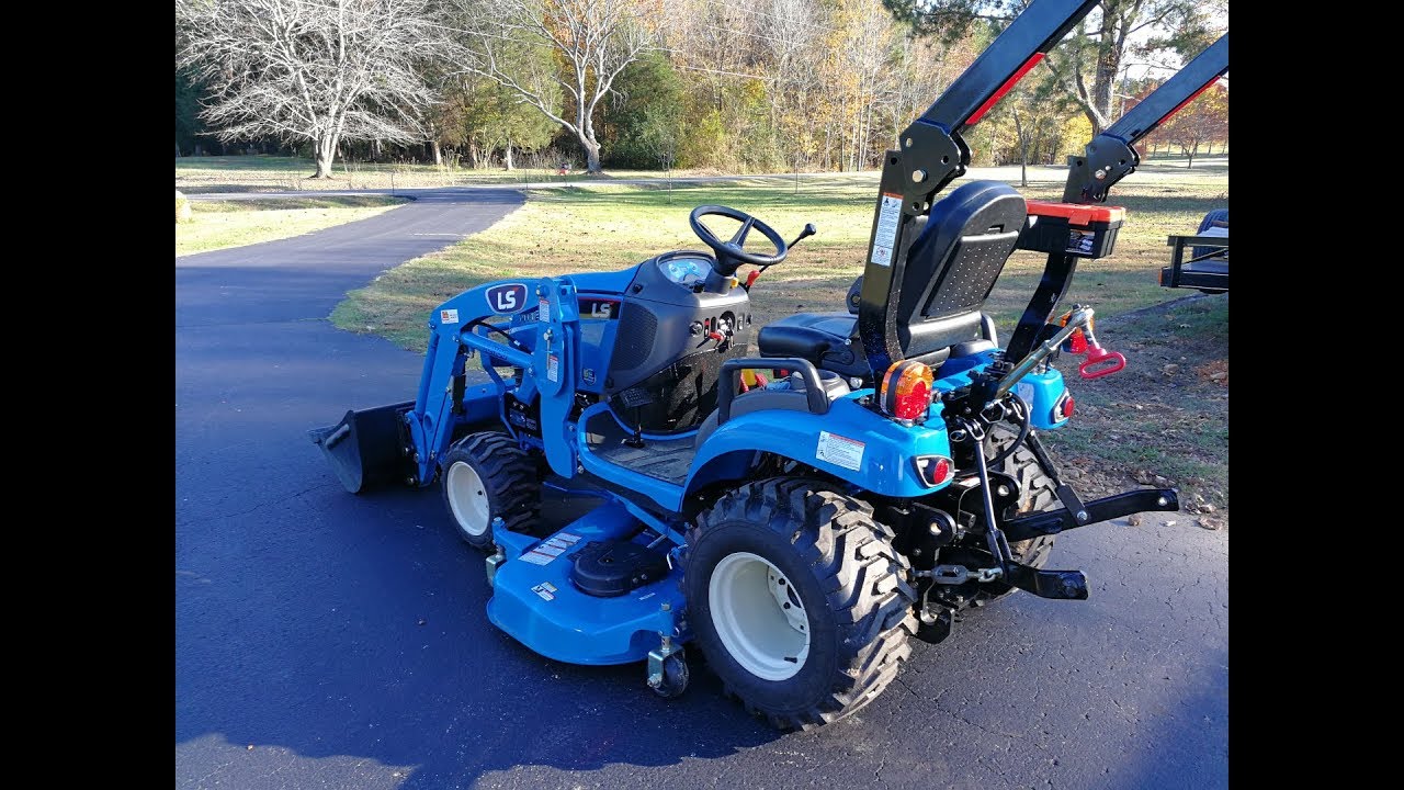 LS Tractor Missed the Mark: MT125 Part 1 of Three Point Hitch Upgrade (JD 1025R Configuration)