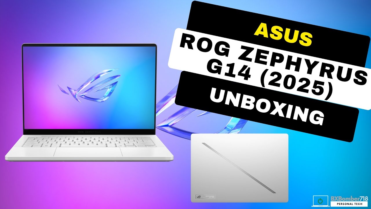Asus ROG Zephyrus G14 Unboxing | AMD Ryzen AI 9 HX 370 w/ Nvidia Geforce 5070Ti | #ASUS #ROG #Gaming