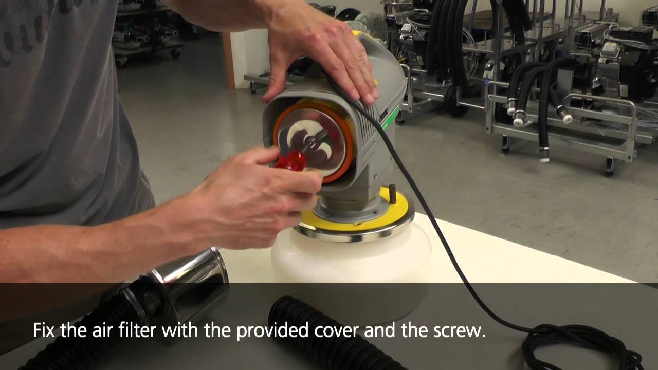 How to mount the fresh air kit for Nebulo and Neburotor