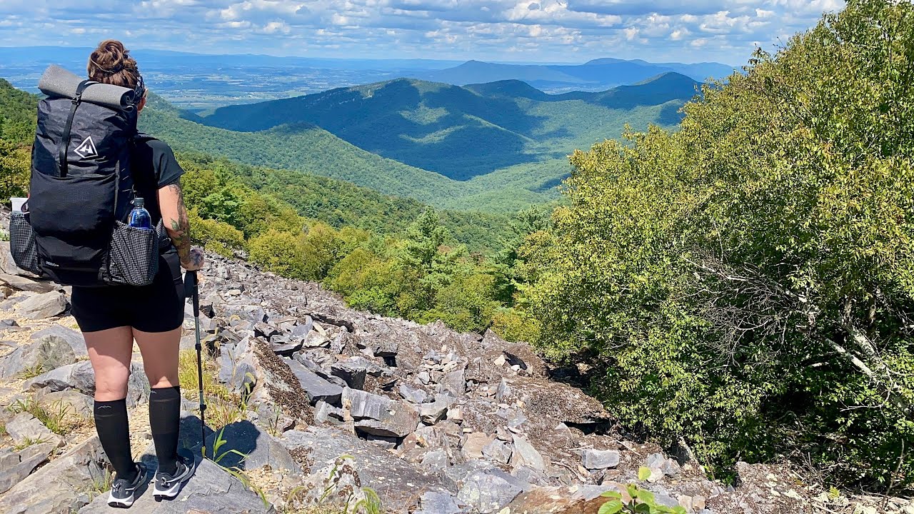 Day 1 - We hiked 20 miles on 2 hours sleep 😳 (Appalachian Trail - Shenandoah National Park)