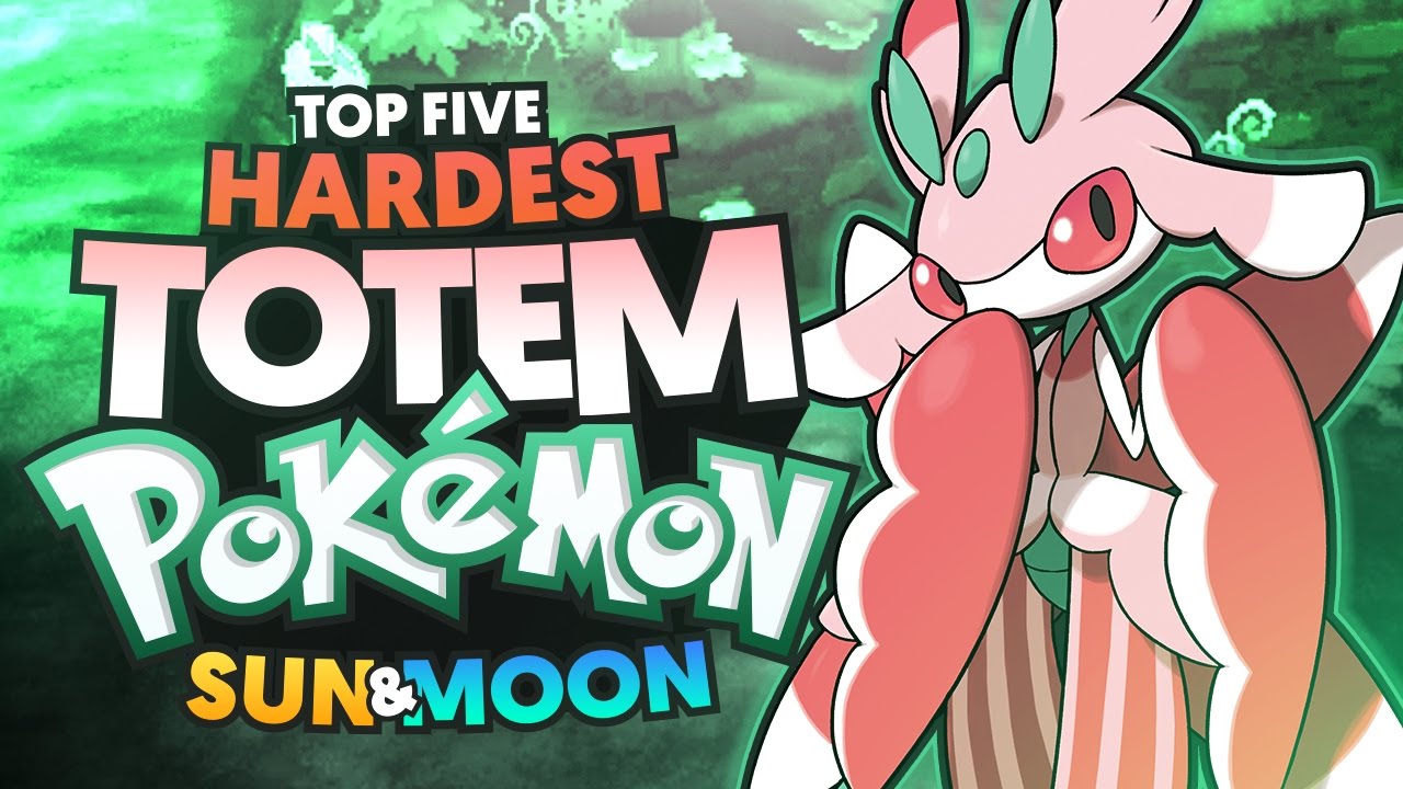 Top 5 Hardest Totem Pokémon in Sun and Moon | Supra