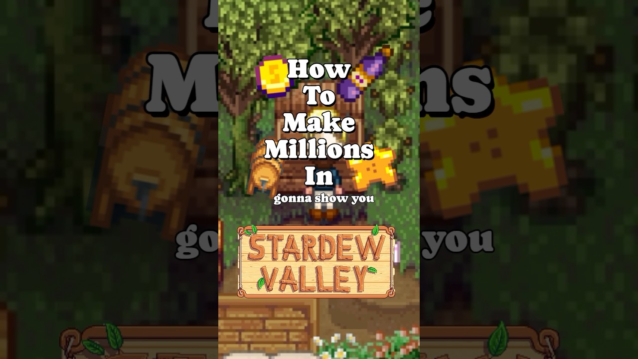 Как заработать МИЛЛИОНЫ в Stardew Valley #stardewvalley #stardew #gameguide #cozygaming
