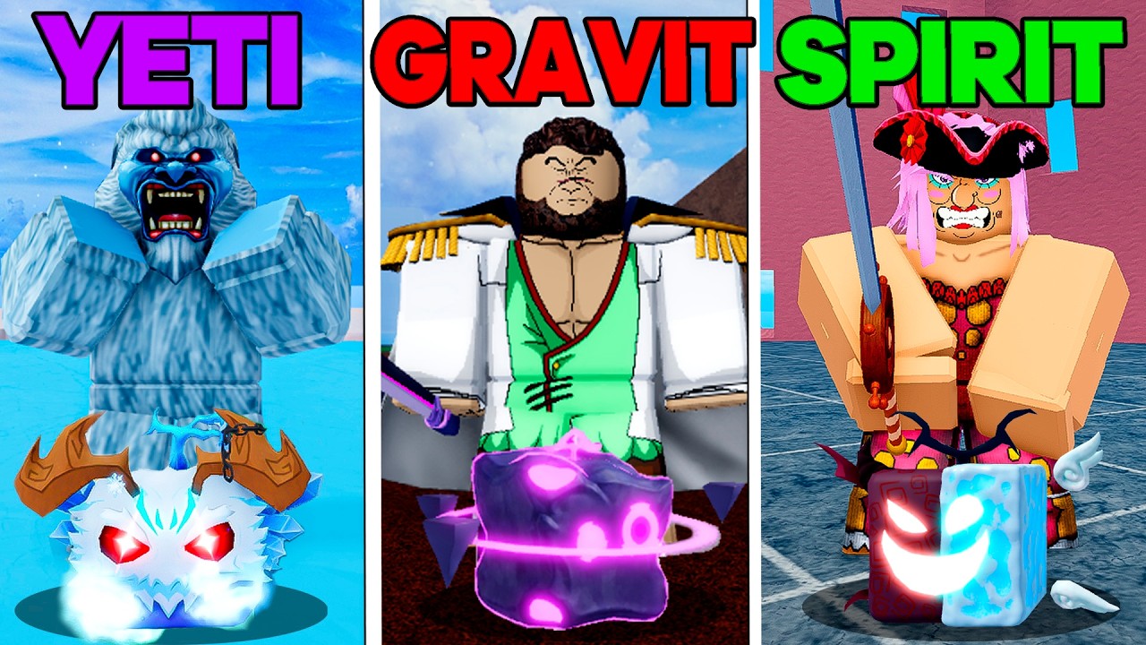DERROTEI TODOS OS BOSSES COM SUAS FRUTAS NO BLOX FRUITS