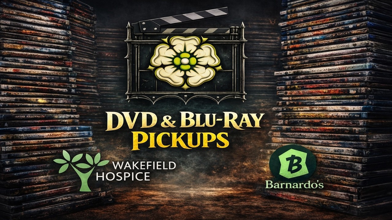 DVD / Blu-ray Pickups | Charity Shop Haul | Reel Talk Yorkshire
