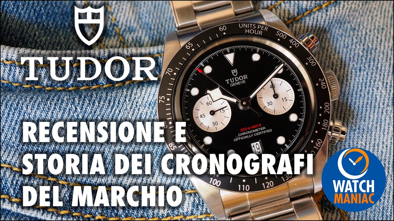 Tudor Black Bay Chronograph M79360N-0001: recensione e storia dei cronografi Tudor