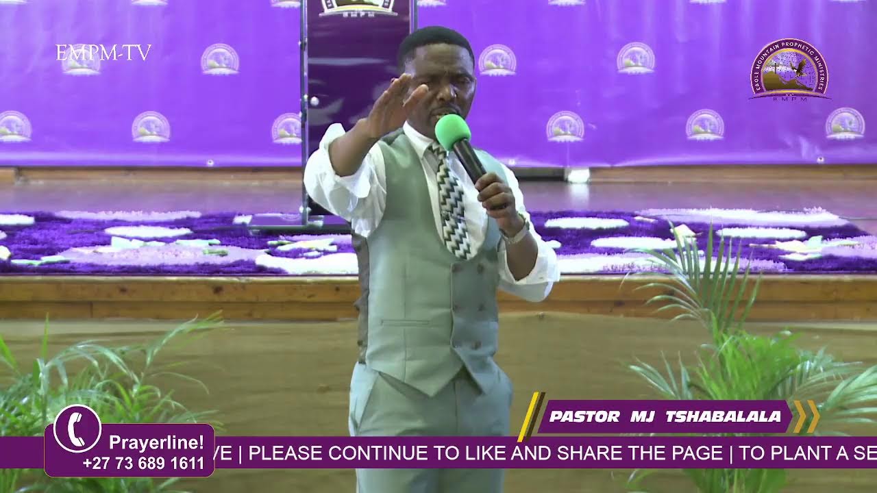 Pastor MJ Tshabalala Sunday Service || 28 November 2021