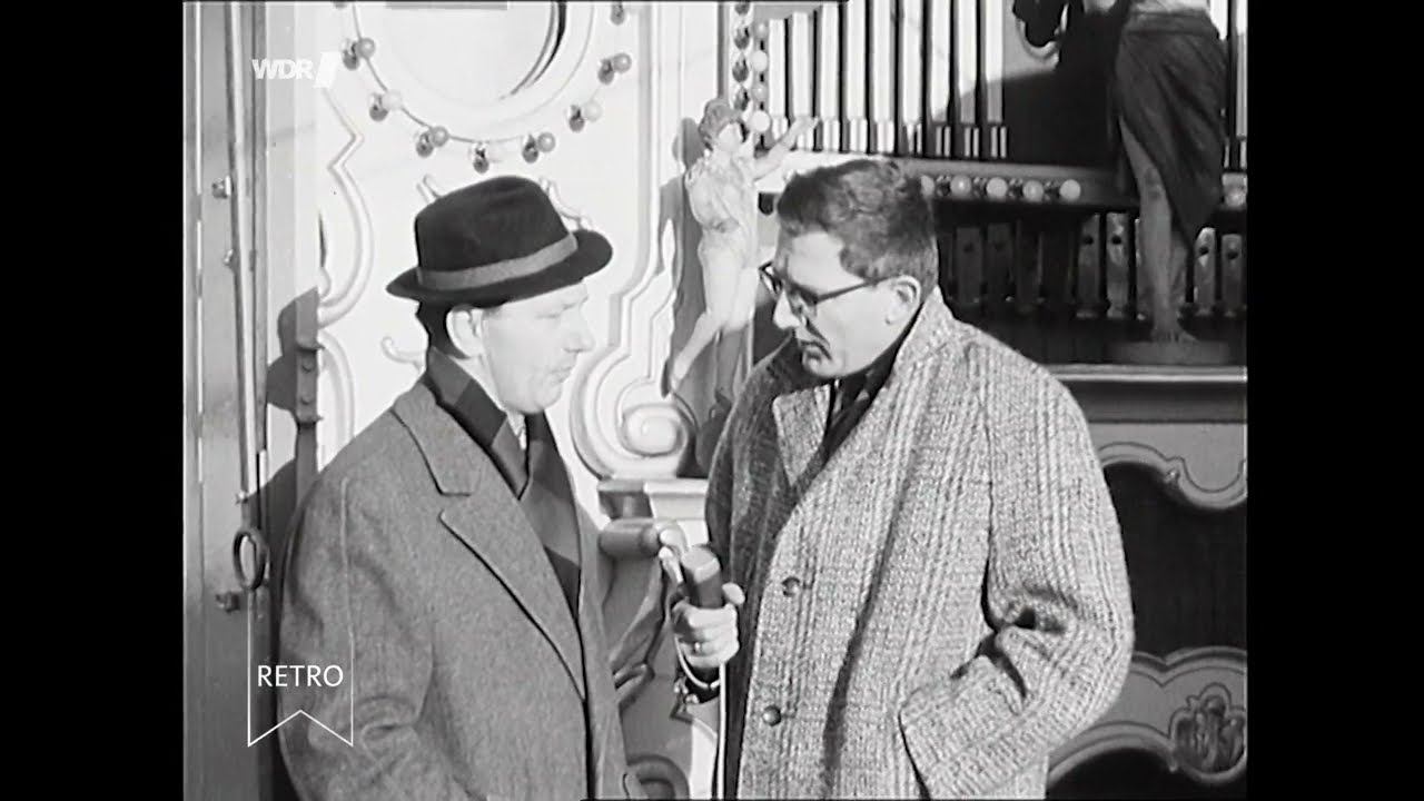 Schausteller im Winterquartier in Herford (1962)
