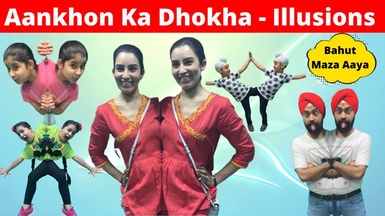 Aankhon Ka Dhokha - Illusions Bahut Maza Aaya | RS 1313 VLOGS | Ramneek Singh 1313