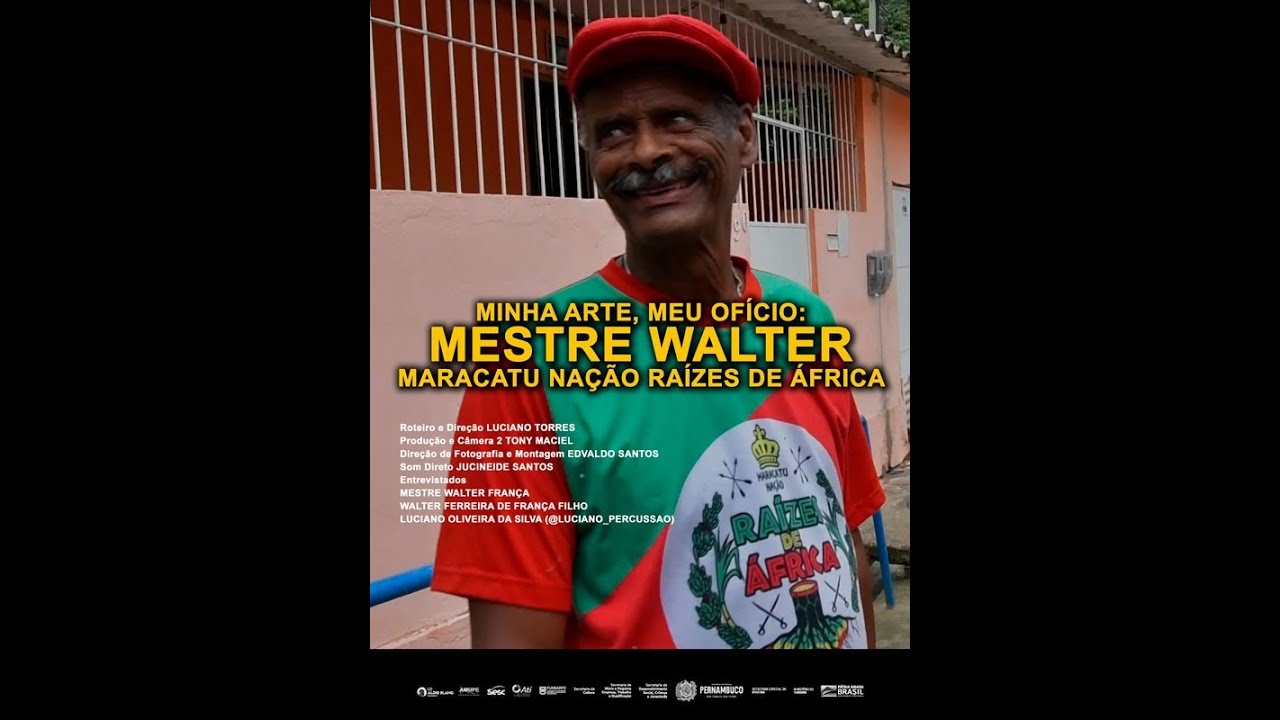 MESTRE WALTER: Minha Arte Meu Ofício