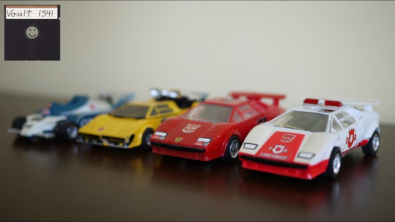Transformers G1: Mirage/Sunstreaker/Sideswipe/Red Alert