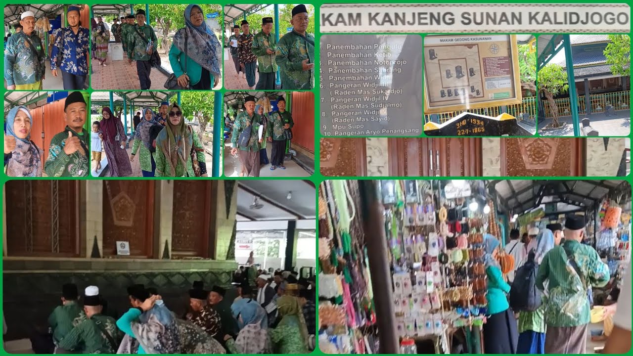 Sunan Kalijaga Demak Kadilangu Megah Ramainya‼️ Ziarah MWCNU Skpg 29Jun'24