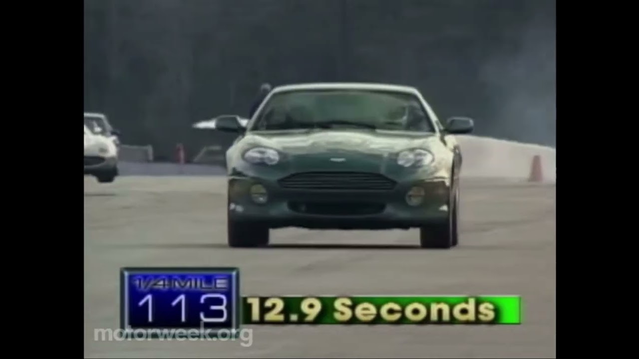 Motorweek 2001 Aston Martin DB7 Vantage Road Test