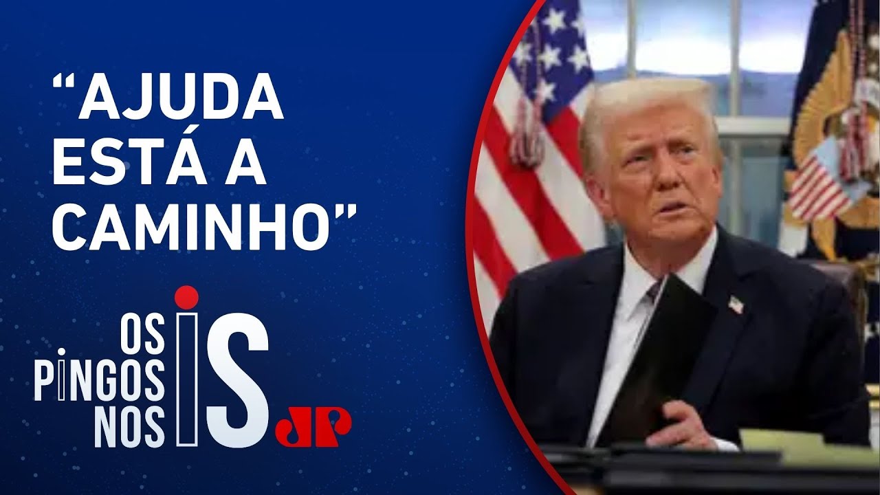 Trump convoca população do Irã a reagir contra o regime