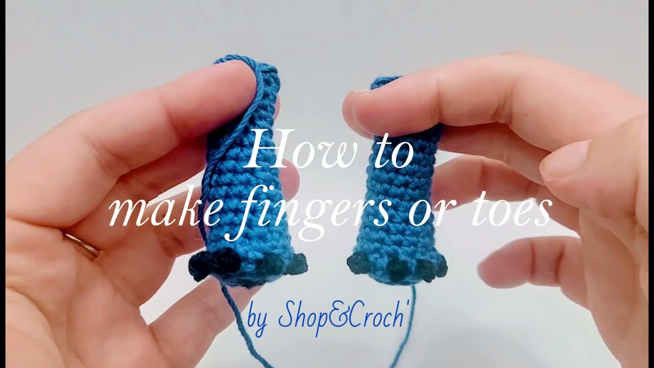 How to make toes or fingers