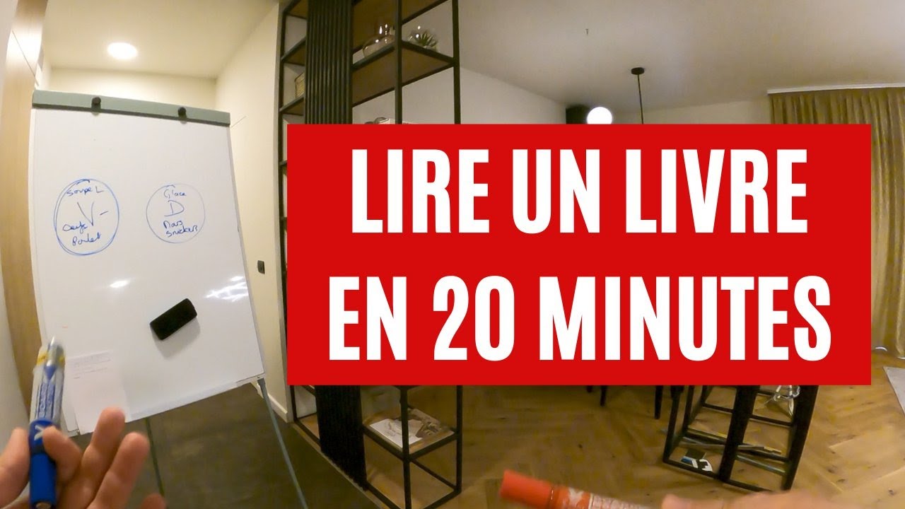 Lire un livre en 20 minutes