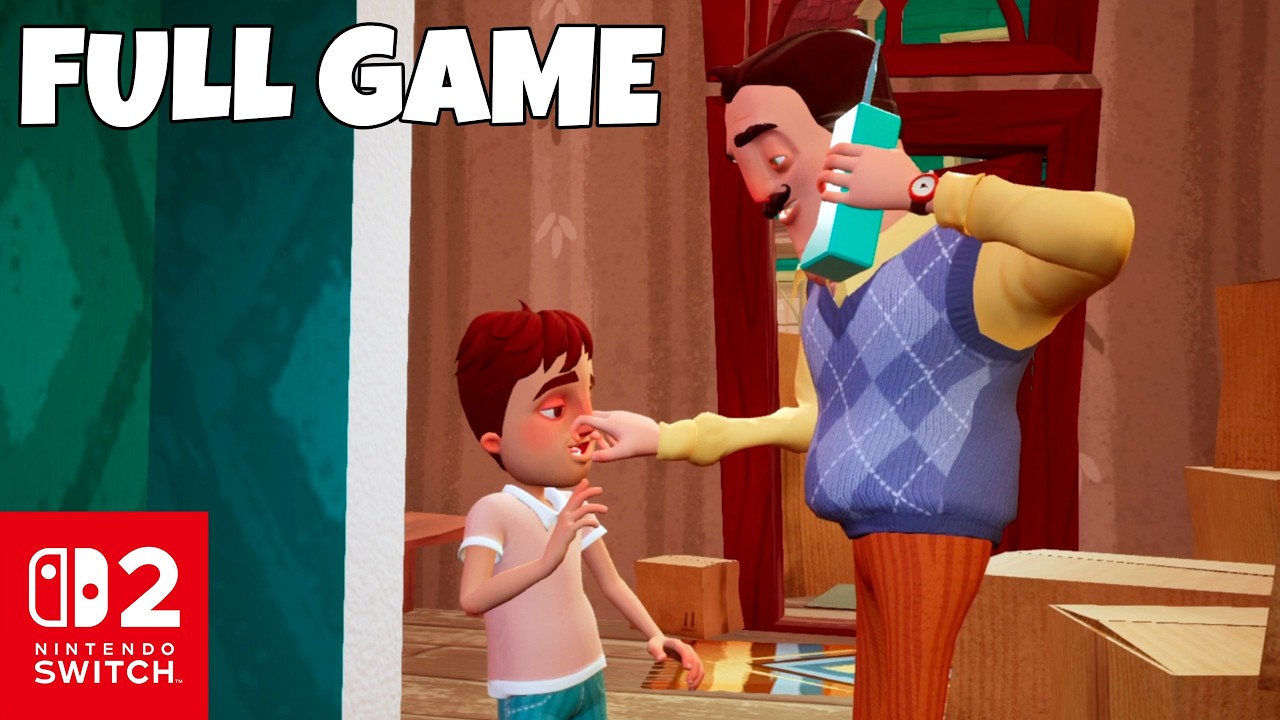 Hello Neighbor: Hide and Seek on Nintendo Switch 2 | Full Game Walkthrough