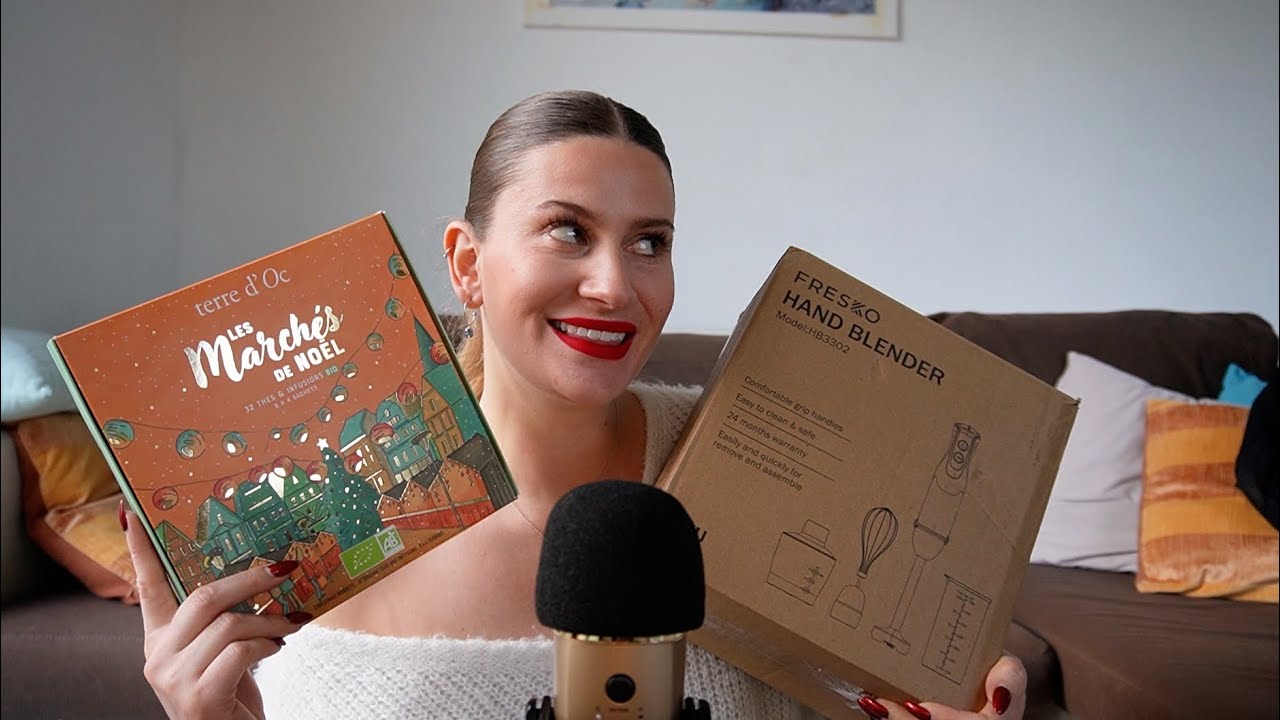 ASMR FRANÇAIS | Mes cadeaux de Noël 2024 🎁