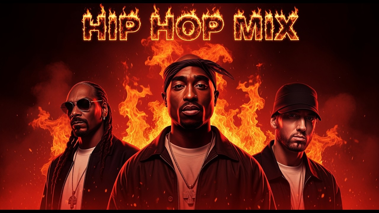 Old School Hip Hop Mix | 2Pac, Eminem, Snoop Dogg, 50 Cent, Dr. Dre, Ice Cube