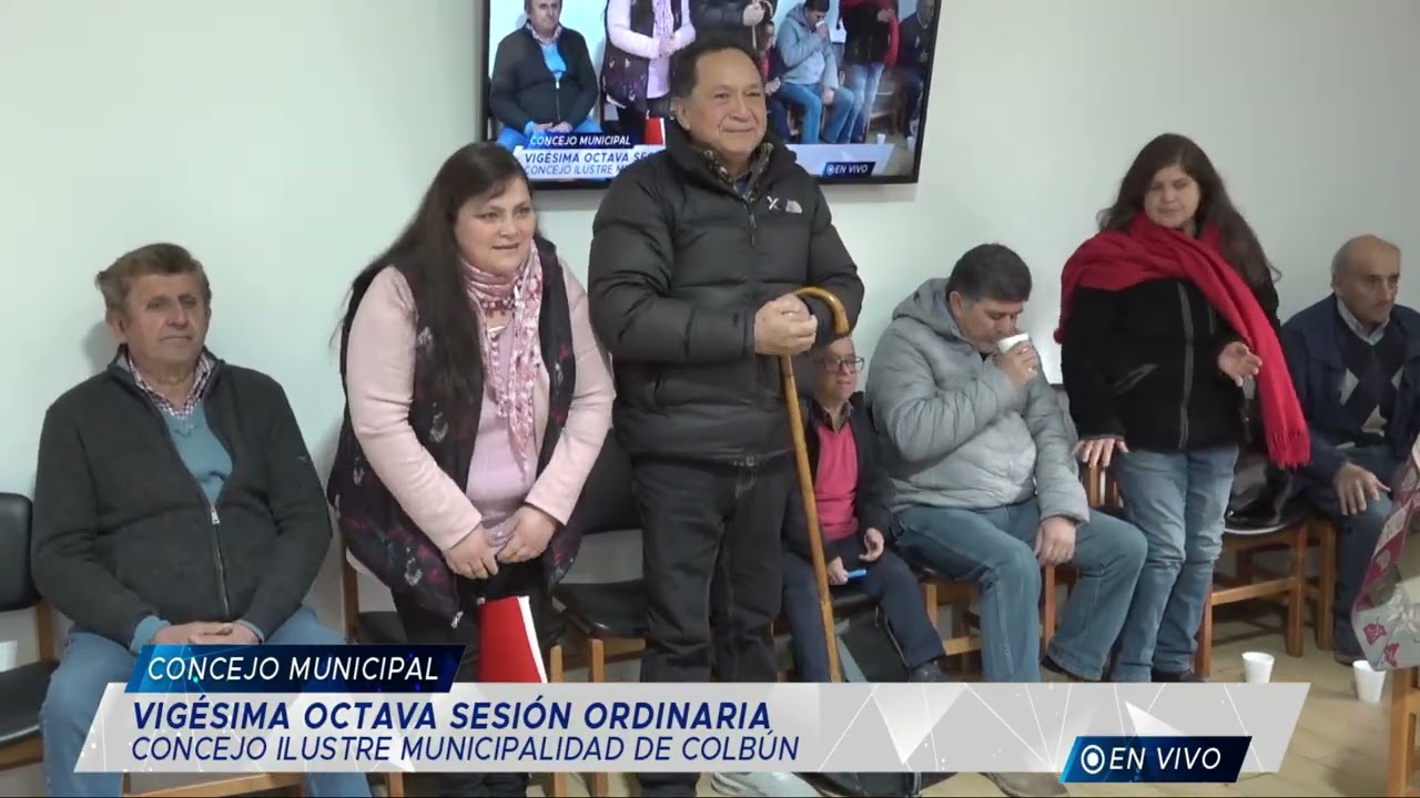 VIGÉSIMA OCTAVA SESIÓN CONCEJO MUNICIPAL