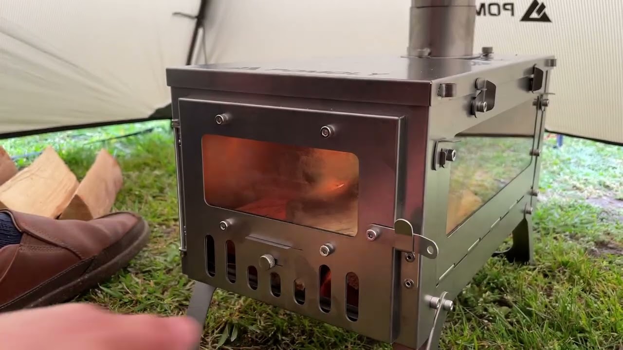 Pomoly Ti Mini 06 Titanium Stove Review | Ultralight Camping Wood Stove