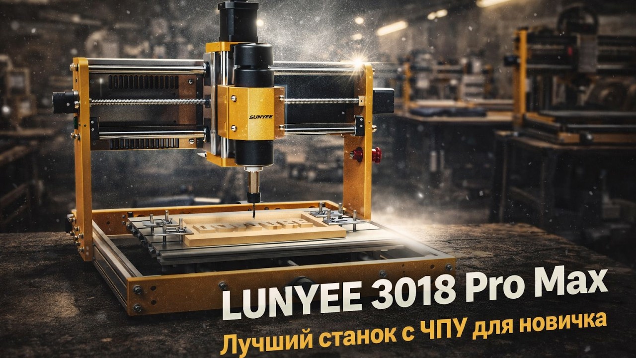 LUNYEE 3018 Pro Max &mdash; нормальный старт или разочарование с первого запуска