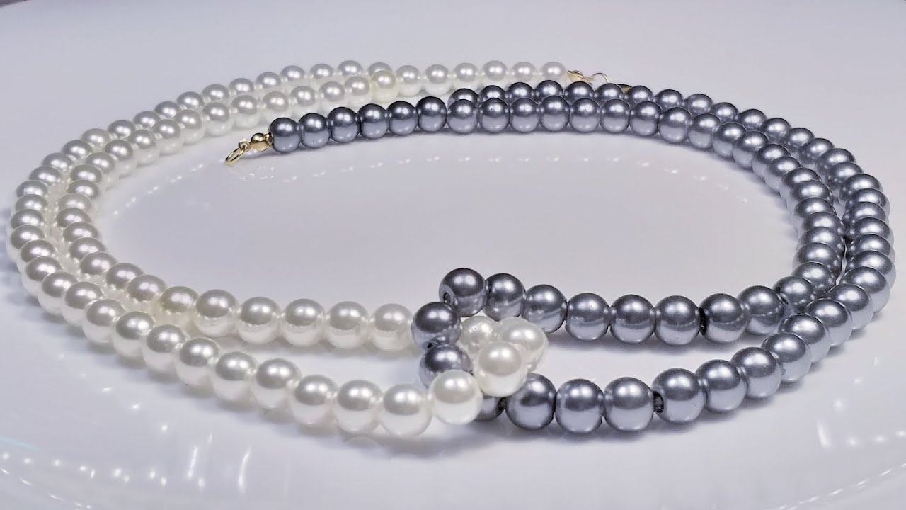 Precioso Collar de Perlas...Clase #369!!!