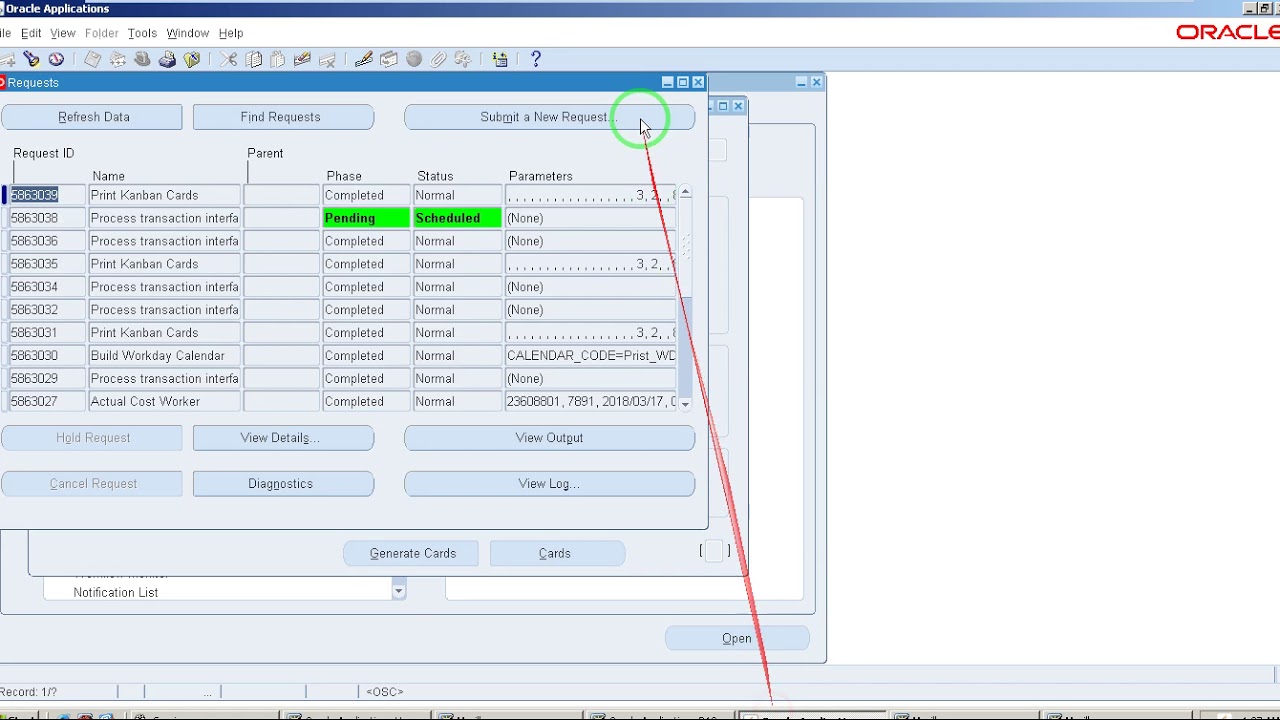 Kanban Planning in oracle R12