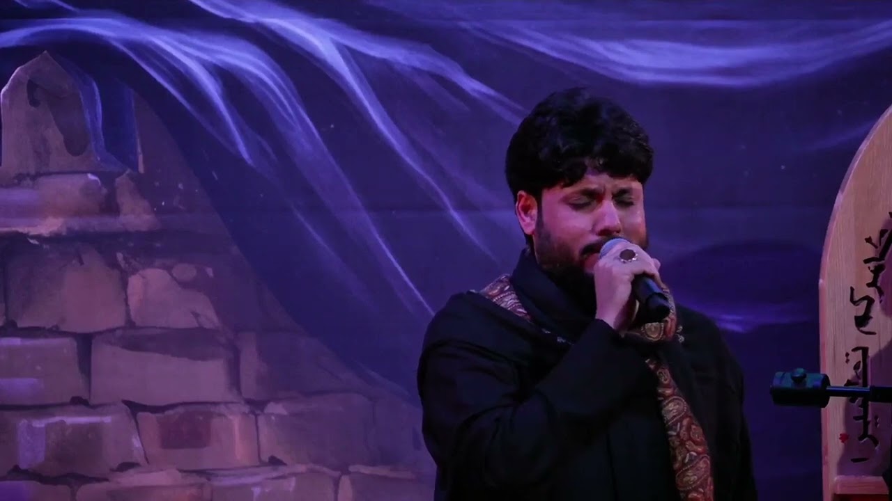 نعي حزين للرادود مرتضى حرب في عزاء نينوى المركزي _ الموصل