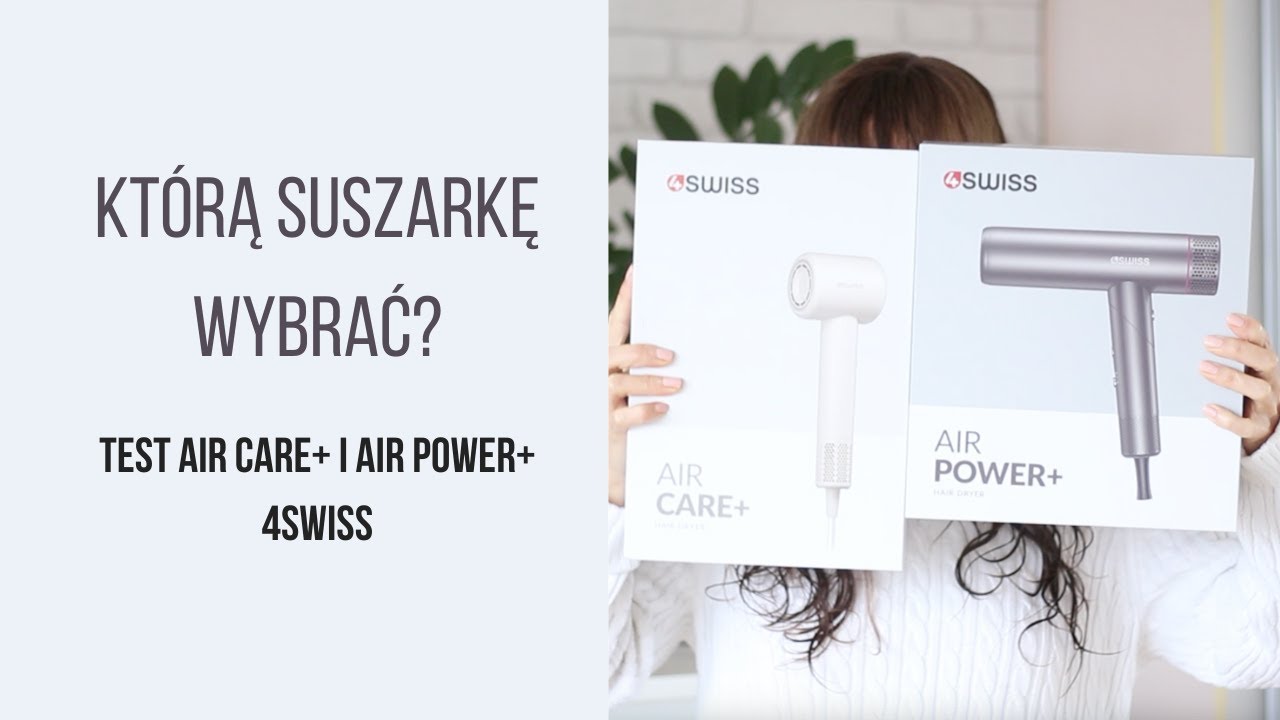 Test SUSZARKI 4 Swiss - AirCare + i AirPower+, czyli KTÓRĄ WYBRAĆ?