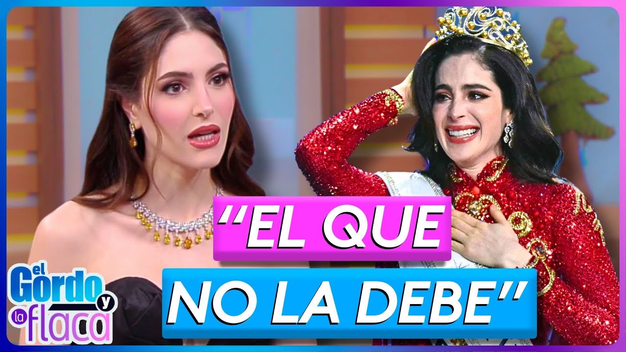 Miss Venezuela habla del certamen Miss Universo y manda mensaje a Fátima Bosch | El Gordo y La Flaca