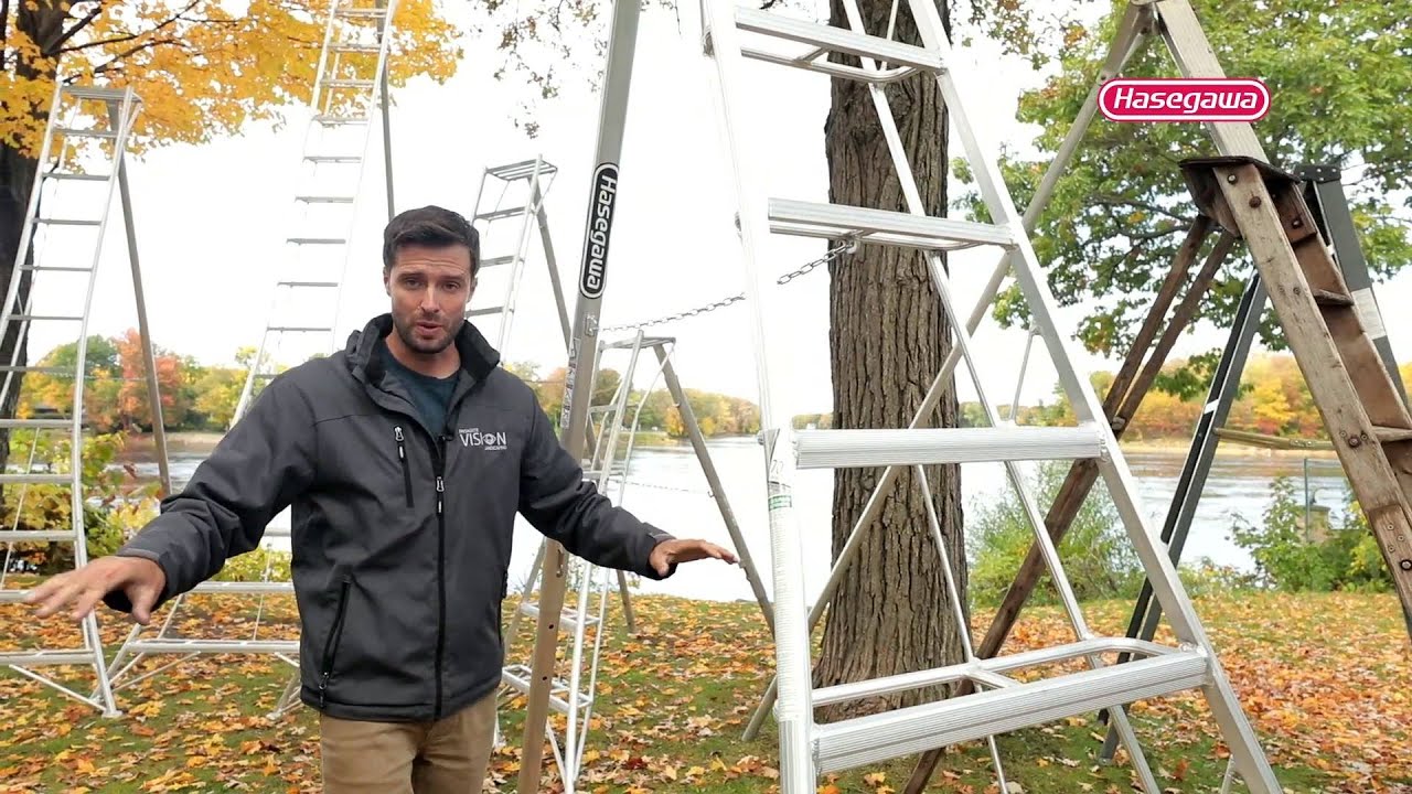 Hasegawa Tripod Ladders : SAFETY FIRST !!
