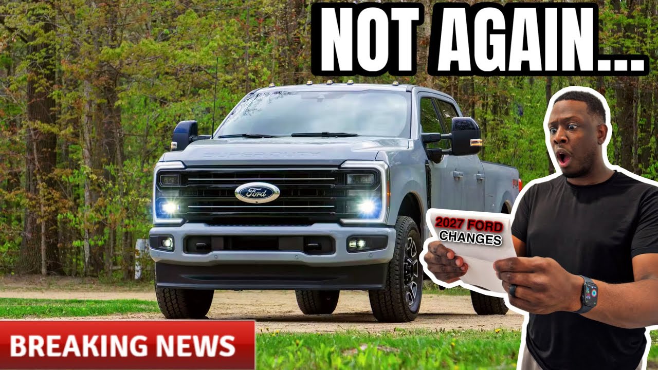 BREAKING NEWS: 2027 Ford Super Duty Changes!!!