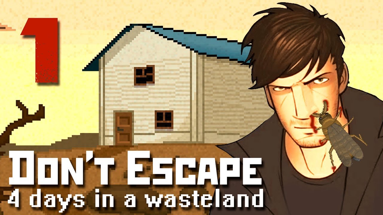 ДЕНЬ 1 - Don't Escape: 4 days in a wasteland #1 прохождение на русском