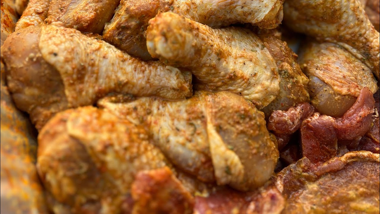 КАК ПРОСТОЙ СПОСОБ ВАРИТЬ МЯСО🔥 (СВИНЫЕ НОЖКИ, ШЕИ ИНДЕЙКИ, КРЫЛЫШКИ И СВИНЫЕ ХВОСТЫ)