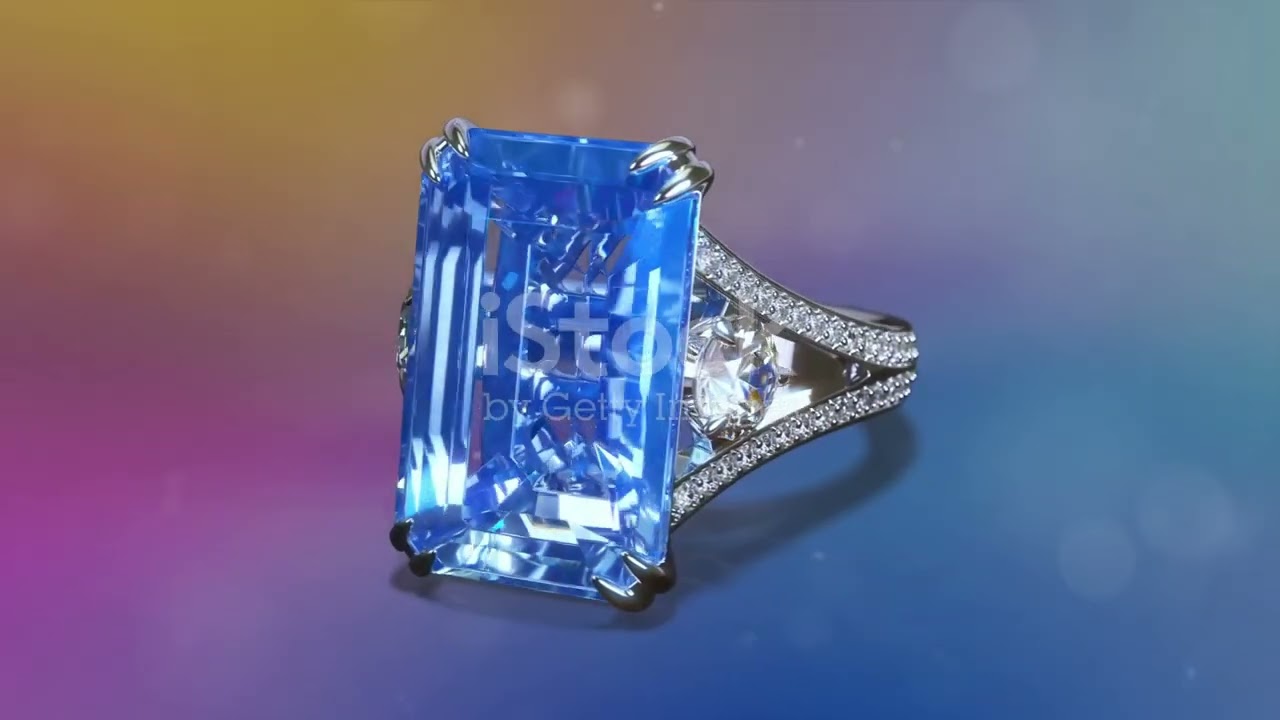 Speaking of Stones.  Diamond Duel:  Red vs. Blue