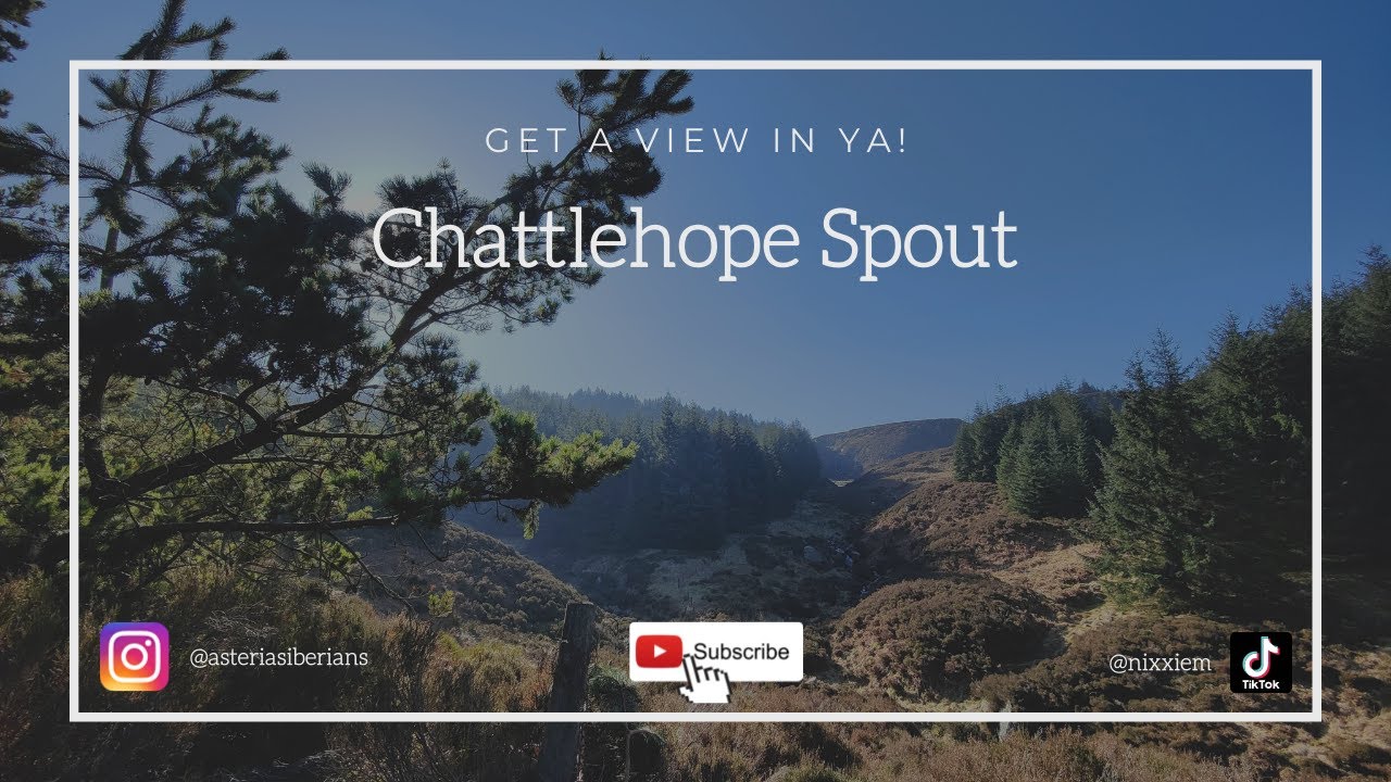 Chattlehope Spout, Northumberland | Hiking with Dog Vlog