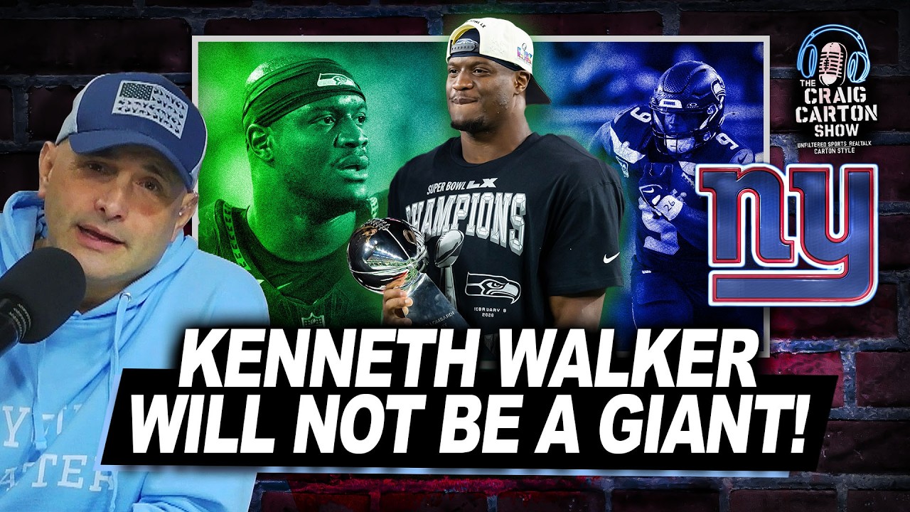 GIANT SMOKESCREEN: Kenneth Walker Rumors Are Bogus! | The Craig Carton Show