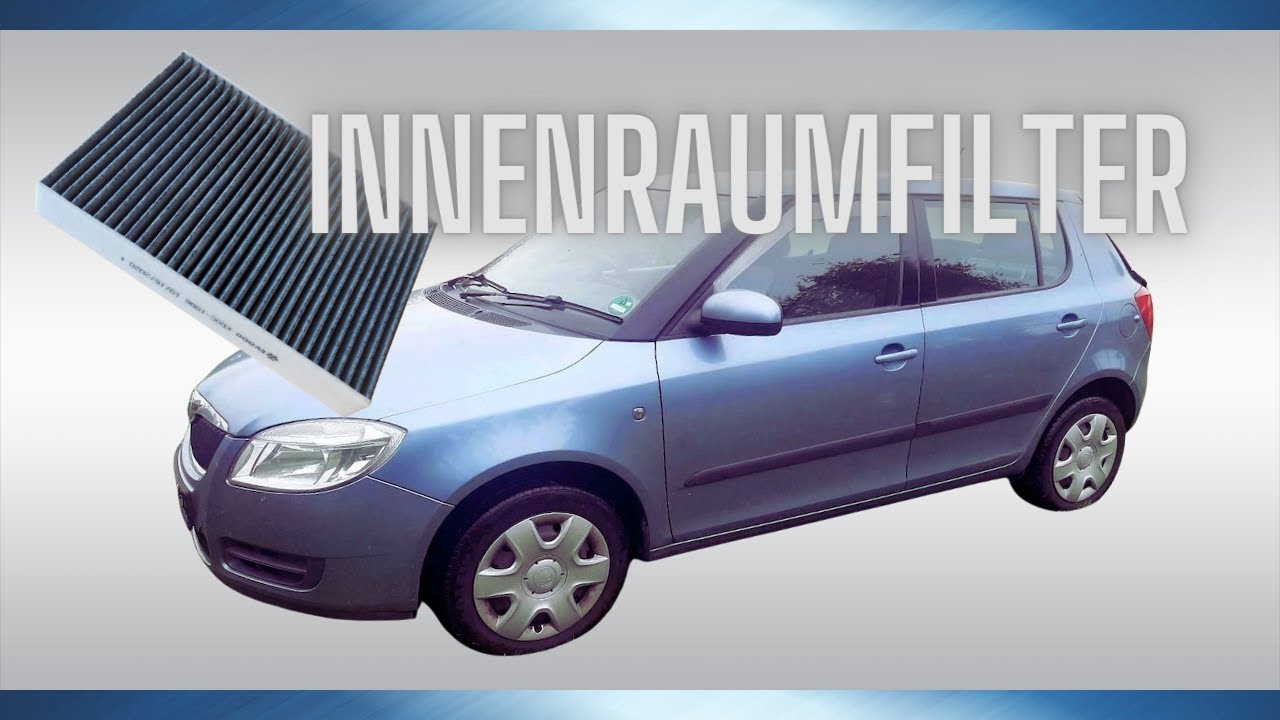 Skoda Fabia 5J Innenraumfilter wechseln